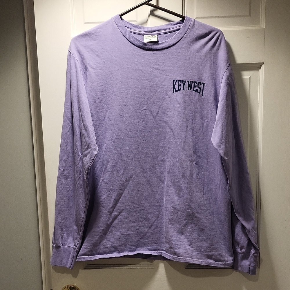Port and Company Lavender Long Sleeve Tee